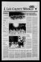 Primary view of Lee County Weekly (Giddings, Tex.), Vol. 4, No. 28, Ed. 1 Thursday, June 8, 1989