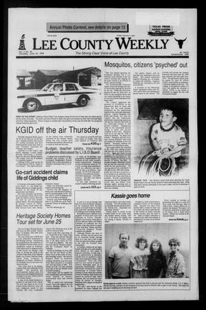 Lee County Weekly (Giddings, Tex.), Vol. 4, No. 30, Ed. 1 Thursday, June 22, 1989