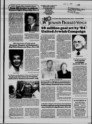 Jewish Herald-Voice (Houston, Tex.), Vol. 75, No. 36, Ed. 1 Thursday, November 17, 1983