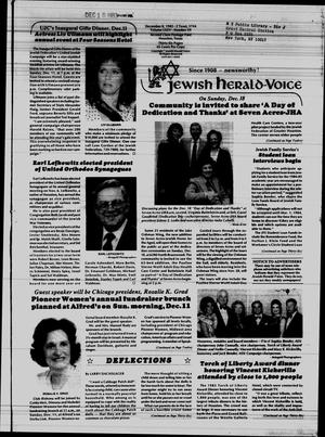 Primary view of object titled 'Jewish Herald-Voice (Houston, Tex.), Vol. 75, No. 39, Ed. 1 Thursday, December 8, 1983'.