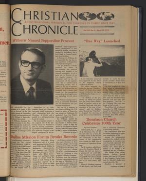 Primary view of object titled 'Christian Chronicle (Nashville, Tenn.), Vol. 30, No. 6, Ed. 1 Monday, March 12, 1973'.