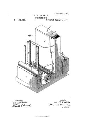 Primary view of object titled 'Improvements in Ice-Machines'.