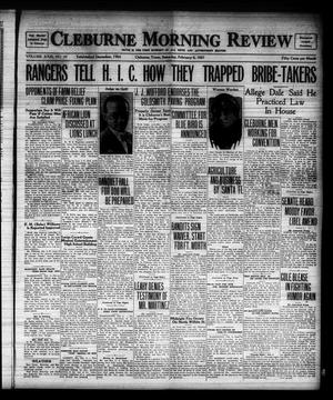 Cleburne Morning Review (Cleburne, Tex.), Vol. 23, No. 58, Ed. 1 Saturday, February 5, 1927