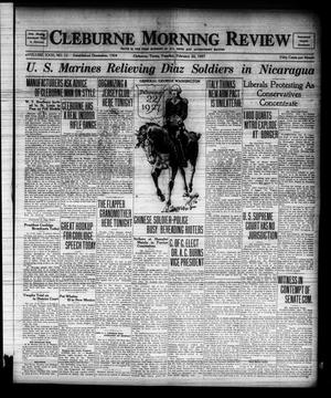 Cleburne Morning Review (Cleburne, Tex.), Vol. 23, No. 72, Ed. 1 Tuesday, February 22, 1927