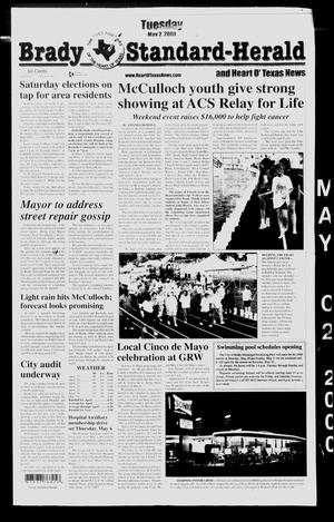 Brady Standard-Herald and Heart O' Texas News (Brady, Tex.), Ed. 1 Tuesday, May 2, 2000