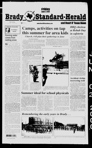 Brady Standard-Herald and Heart O' Texas News (Brady, Tex.), Ed. 1 Friday, June 2, 2000