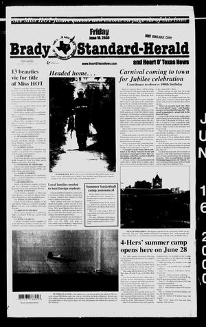 Brady Standard-Herald and Heart O' Texas News (Brady, Tex.), Ed. 1 Friday, June 16, 2000