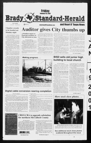 Brady Standard-Herald and Heart O' Texas News (Brady, Tex.), Ed. 1 Friday, January 19, 2001