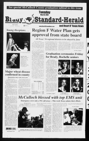 Brady Standard-Herald and Heart O' Texas News (Brady, Tex.), Ed. 1 Tuesday, May 22, 2001