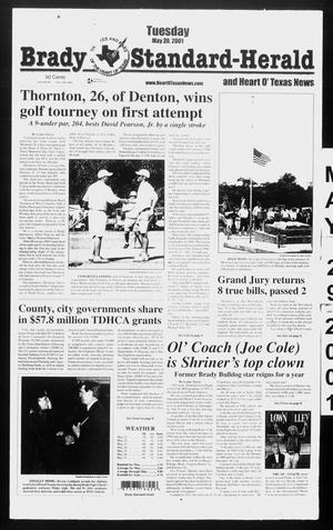 Brady Standard-Herald and Heart O' Texas News (Brady, Tex.), Ed. 1 Tuesday, May 29, 2001