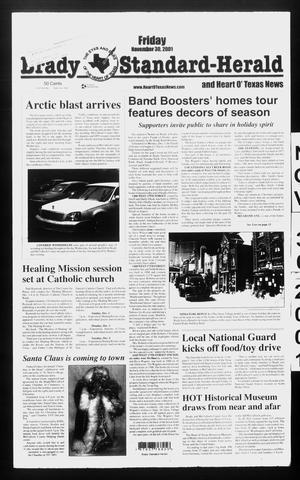 Brady Standard-Herald and Heart O' Texas News (Brady, Tex.), Ed. 1 Friday, November 30, 2001