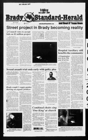Brady Standard-Herald and Heart O' Texas News (Brady, Tex.), Ed. 1 Friday, December 7, 2001