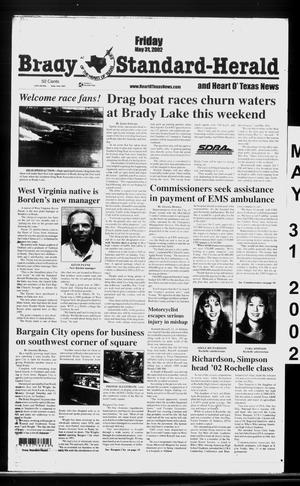Brady Standard-Herald and Heart O' Texas News (Brady, Tex.), Ed. 1 Friday, May 31, 2002