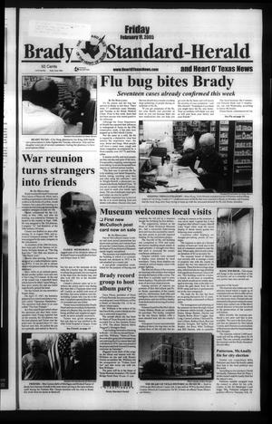 Primary view of object titled 'Brady Standard-Herald and Heart O' Texas News (Brady, Tex.), Ed. 1 Friday, February 11, 2005'.
