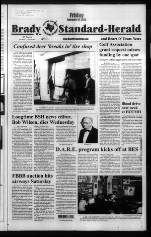 Brady Standard-Herald and Heart O' Texas News (Brady, Tex.), Ed. 1 Friday, February 18, 2005