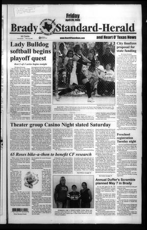 Brady Standard-Herald and Heart O' Texas News (Brady, Tex.), Ed. 1 Friday, April 29, 2005