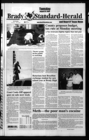 Brady Standard-Herald and Heart O' Texas News (Brady, Tex.), Ed. 1 Tuesday, August 23, 2005