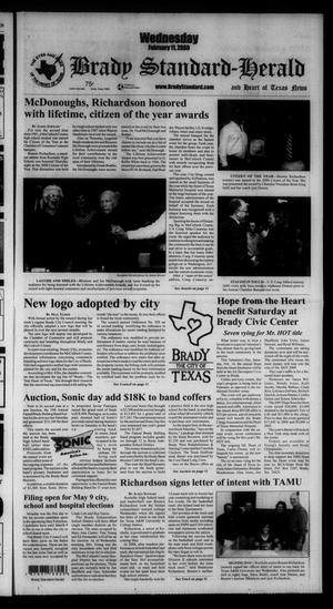 Brady Standard-Herald and Heart of Texas News (Brady, Tex.), Ed. 1 Wednesday, February 11, 2009