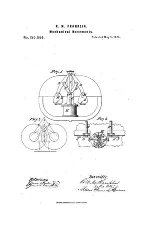 Primary view of object titled 'Improvement in Mechanical Movements.'.