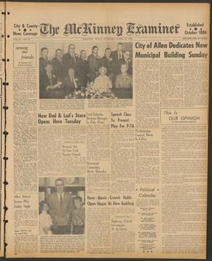 Primary view of object titled 'The McKinney Examiner (McKinney, Tex.), Vol. 84, No. 31, Ed. 1 Thursday, April 16, 1970'.