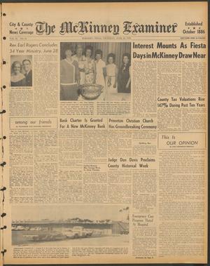 Primary view of object titled 'The McKinney Examiner (McKinney, Tex.), Vol. 84, No. 41, Ed. 1 Thursday, June 25, 1970'.