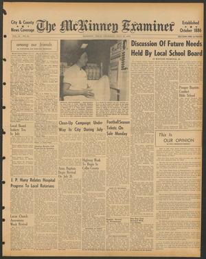 Primary view of object titled 'The McKinney Examiner (McKinney, Tex.), Vol. 84, No. 45, Ed. 1 Thursday, July 23, 1970'.