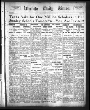 Primary view of object titled 'Wichita Daily Times. (Wichita Falls, Tex.), Vol. 4, No. 248, Ed. 1 Saturday, February 25, 1911'.