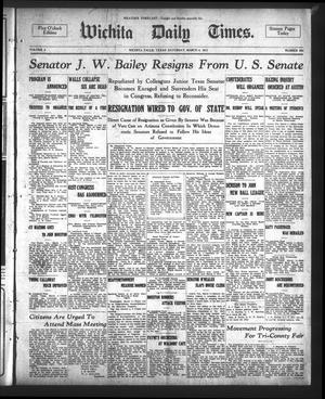 Wichita Daily Times. (Wichita Falls, Tex.), Vol. 4, No. 254, Ed. 1 Saturday, March 4, 1911