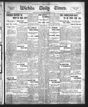 Wichita Daily Times. (Wichita Falls, Tex.), Vol. 4, No. 270, Ed. 1 Thursday, March 23, 1911