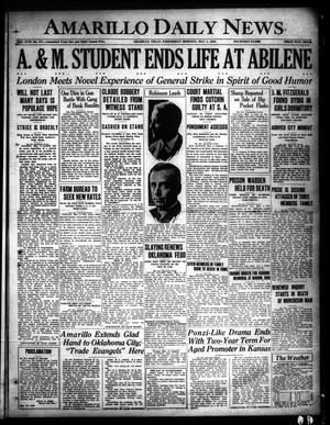 Amarillo Daily News (Amarillo, Tex.), Vol. 17, No. 147, Ed. 1 Wednesday, May 5, 1926