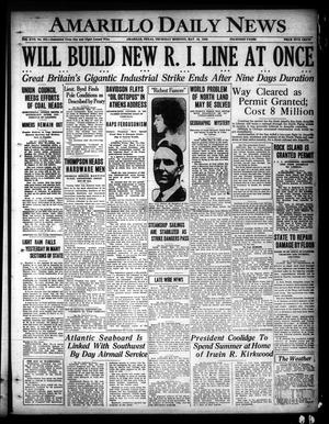Amarillo Daily News (Amarillo, Tex.), Vol. 17, No. 154, Ed. 1 Thursday, May 13, 1926