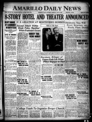 Amarillo Daily News (Amarillo, Tex.), Vol. 17, No. 173, Ed. 1 Saturday, June 5, 1926
