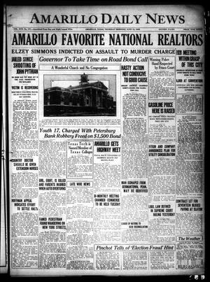 Amarillo Daily News (Amarillo, Tex.), Vol. 17, No. 177, Ed. 1 Thursday, June 10, 1926