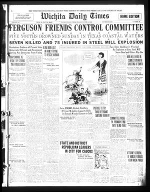 Primary view of object titled 'Wichita Daily Times (Wichita Falls, Tex.), Vol. 20, No. 32, Ed. 1 Monday, June 14, 1926'.