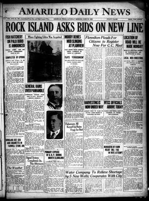 Amarillo Daily News (Amarillo, Tex.), Vol. 17, No. 185, Ed. 1 Saturday, June 19, 1926
