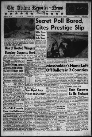 Primary view of object titled 'The Abilene Reporter-News (Abilene, Tex.), Vol. 80, No. 133, Ed. 1 Thursday, October 27, 1960'.