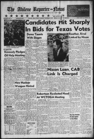 Primary view of object titled 'The Abilene Reporter-News (Abilene, Tex.), Vol. 80, No. 141, Ed. 1 Friday, November 4, 1960'.