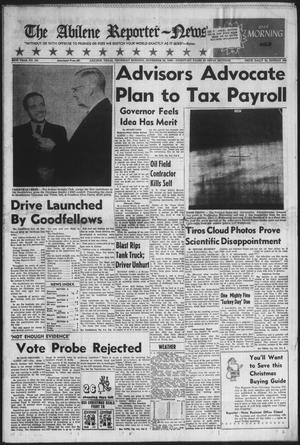 Primary view of object titled 'The Abilene Reporter-News (Abilene, Tex.), Vol. 80, No. 161, Ed. 1 Thursday, November 24, 1960'.