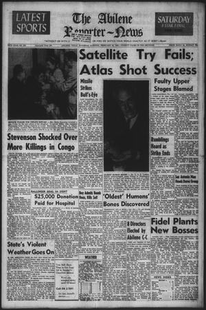 Primary view of object titled 'The Abilene Reporter-News (Abilene, Tex.), Vol. 80, No. 251, Ed. 1 Saturday, February 25, 1961'.