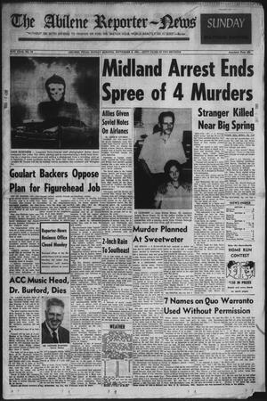 Primary view of object titled 'The Abilene Reporter-News (Abilene, Tex.), Vol. 81, No. 76, Ed. 1 Sunday, September 3, 1961'.