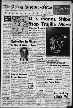 The Abilene Reporter-News (Abilene, Tex.), Vol. 81, No. 153, Ed. 1 Monday, November 20, 1961