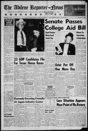 The Abilene Reporter-News (Abilene, Tex.), Vol. 81, No. 235, Ed. 1 Wednesday, February 7, 1962