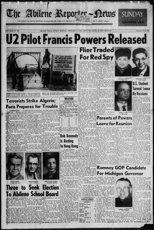 The Abilene Reporter-News (Abilene, Tex.), Vol. 81, No. 239, Ed. 1 Sunday, February 11, 1962