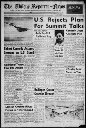 The Abilene Reporter-News (Abilene, Tex.), Vol. 81, No. 253, Ed. 1 Sunday, February 25, 1962