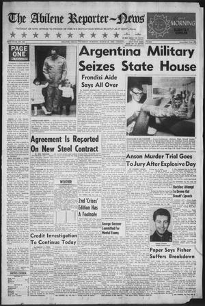 The Abilene Reporter-News (Abilene, Tex.), Vol. 81, No. 285, Ed. 1 Thursday, March 29, 1962