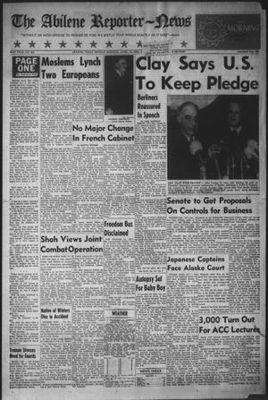 The Abilene Reporter-News (Abilene, Tex.), Vol. 81, No. 303, Ed. 1 Monday, April 16, 1962