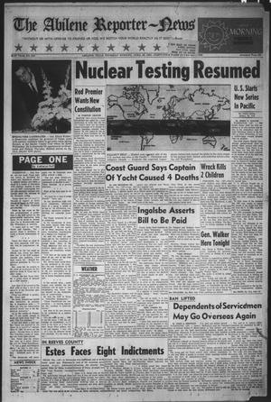 The Abilene Reporter-News (Abilene, Tex.), Vol. 81, No. 313, Ed. 1 Thursday, April 26, 1962