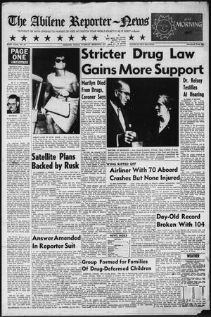 The Abilene Reporter-News (Abilene, Tex.), Vol. 82, No. 52, Ed. 1 Tuesday, August 7, 1962