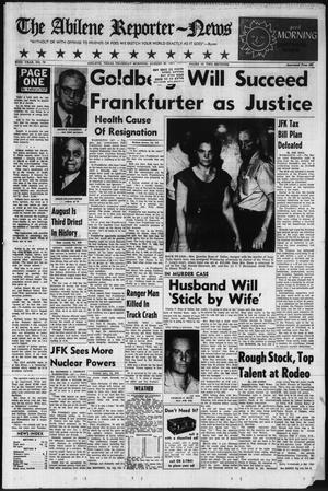 The Abilene Reporter-News (Abilene, Tex.), Vol. 82, No. 75, Ed. 1 Thursday, August 30, 1962