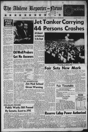Primary view of object titled 'The Abilene Reporter-News (Abilene, Tex.), Vol. 82, No. 87, Ed. 1 Tuesday, September 11, 1962'.
